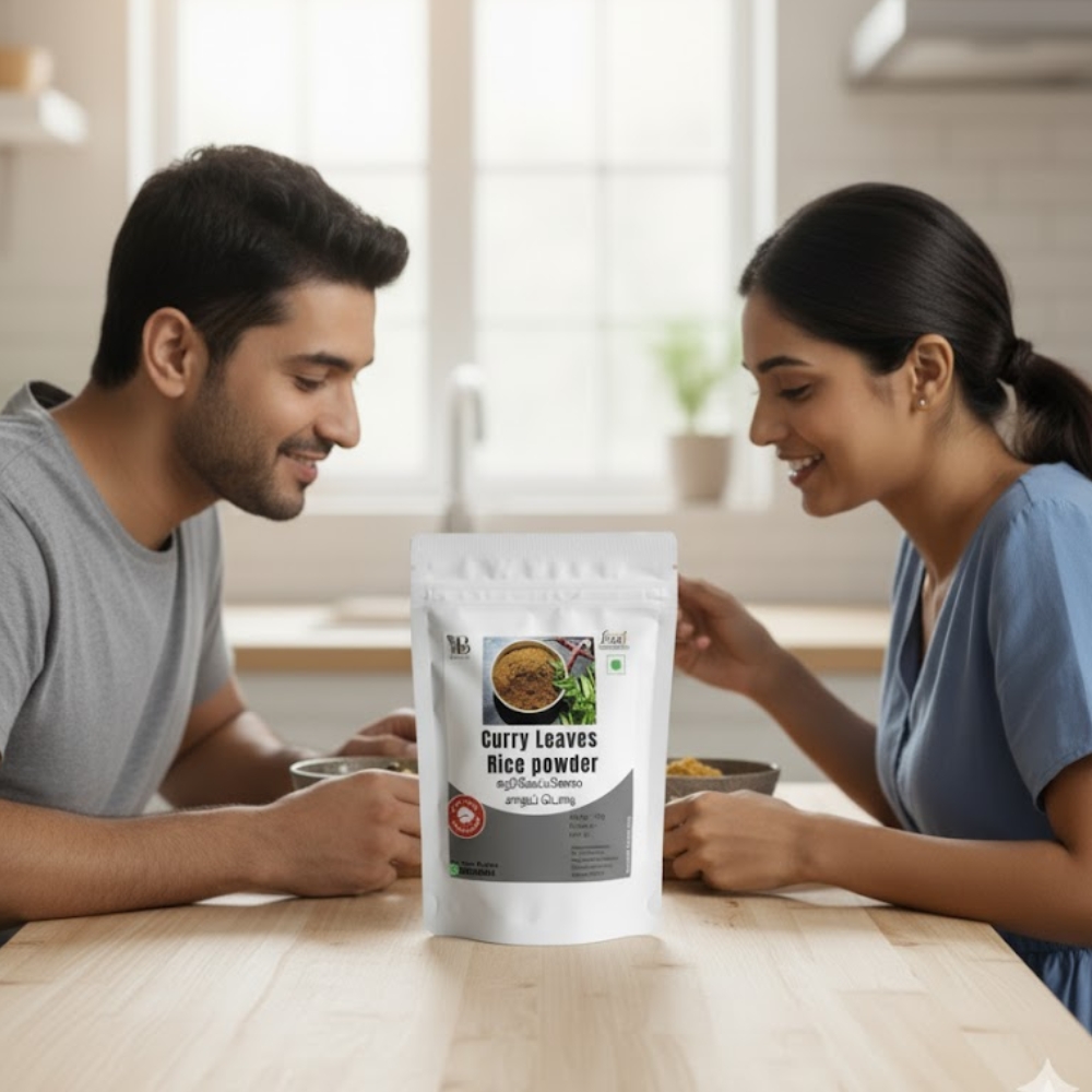 Second image of Curry Leaves Rice Powder (Kariveppilai Podi) - 100g